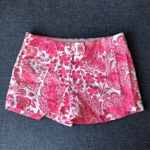 J Crew Pink and Off-white Shorts NWOT